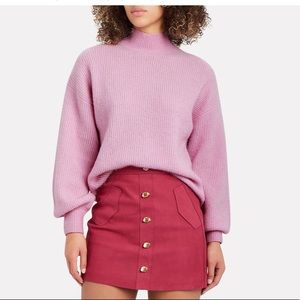 Alpaca-Wool pink sweater INTERMIX